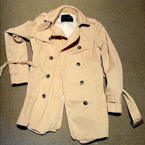 Zara short trench coat